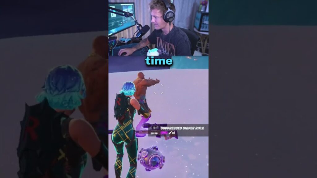 Shooting Blanks in Fortnite..