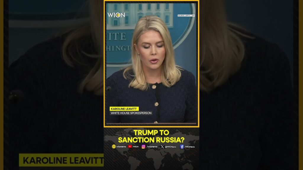 Trump ‘Willing’ To Sanction Russia If Necessary, Says White House | WION Shorts