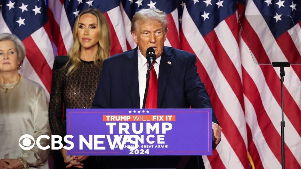 How Trump’s projected win unfolded on election night
