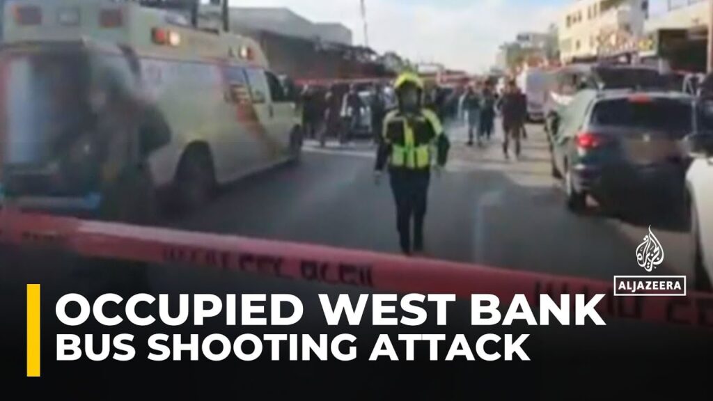 Three killed in bus shooting attack in the occupied West Bank