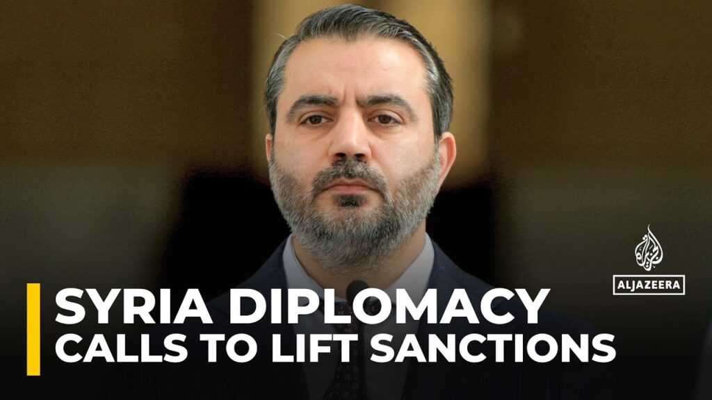 Syria’s foreign minister calls on US to lift sanctions