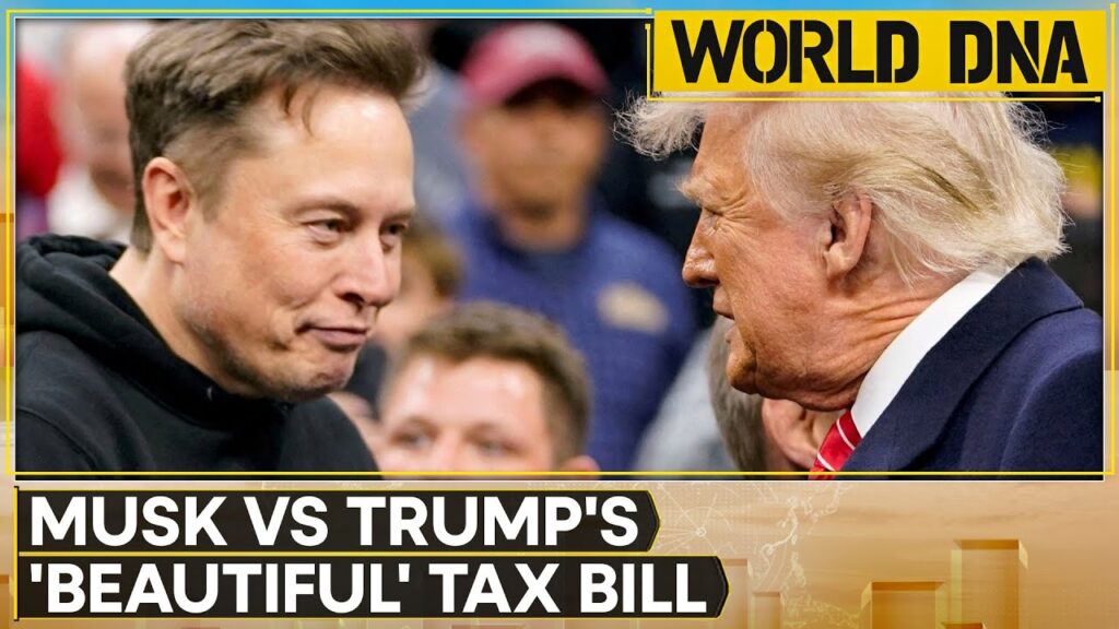 Elon Musk Slams Trump’s Tax Bill as ‘Pork-Filled Disaster’; White House Responds | WION World DNA