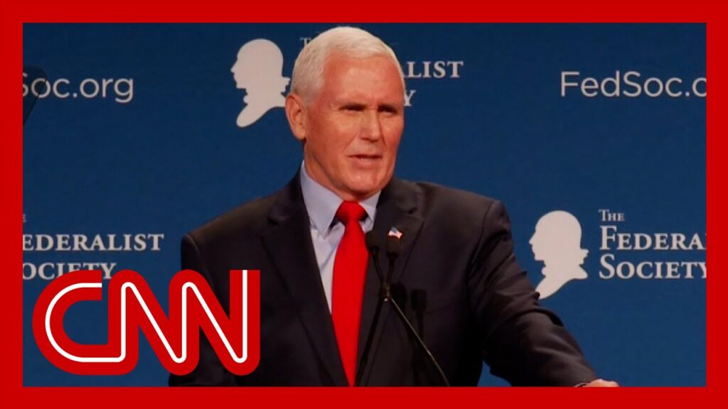 ‘I had no right to overturn election’: Watch Mike Pence rebuke Donald Trump