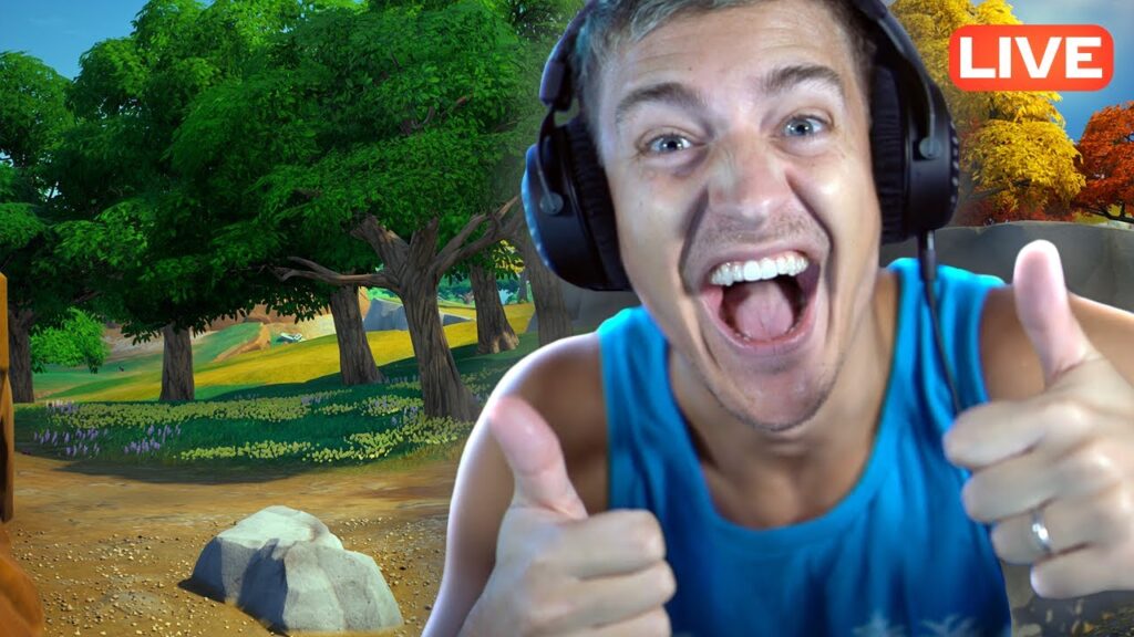 Teaching My brother How to Play Fortnite / Duos with Bearded Blevins  – Live