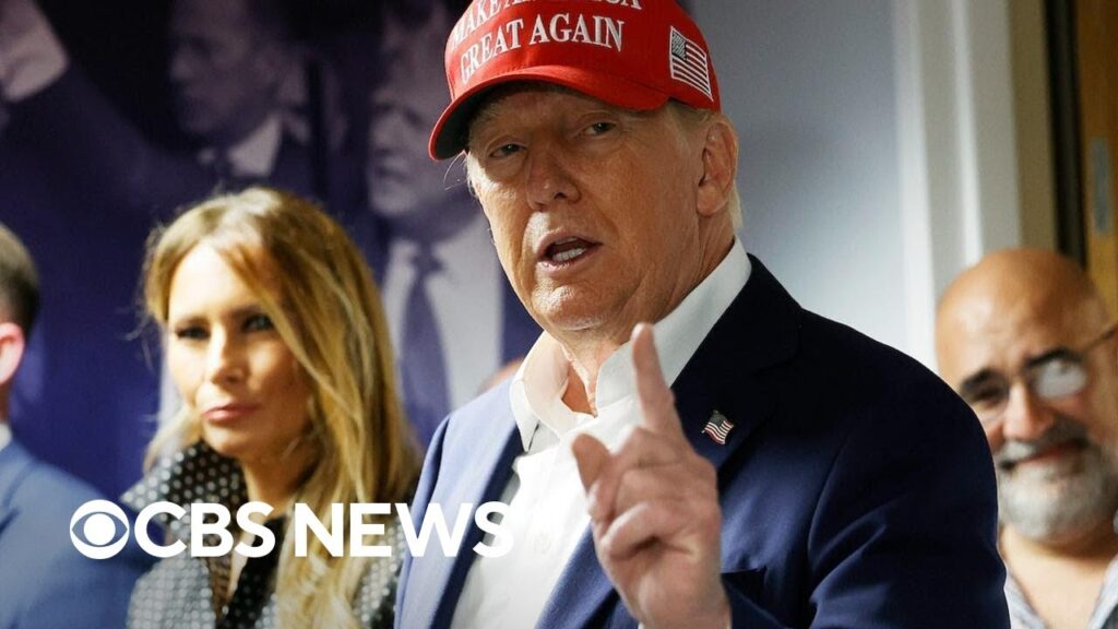 Trump repeats false claims about paper ballots on Election Day 2024