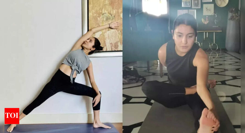 When Anushka Sharma shared her Yoga evolution on International Yoga Day – A relationship that starts and stops too sometimes… | Hindi Movie News