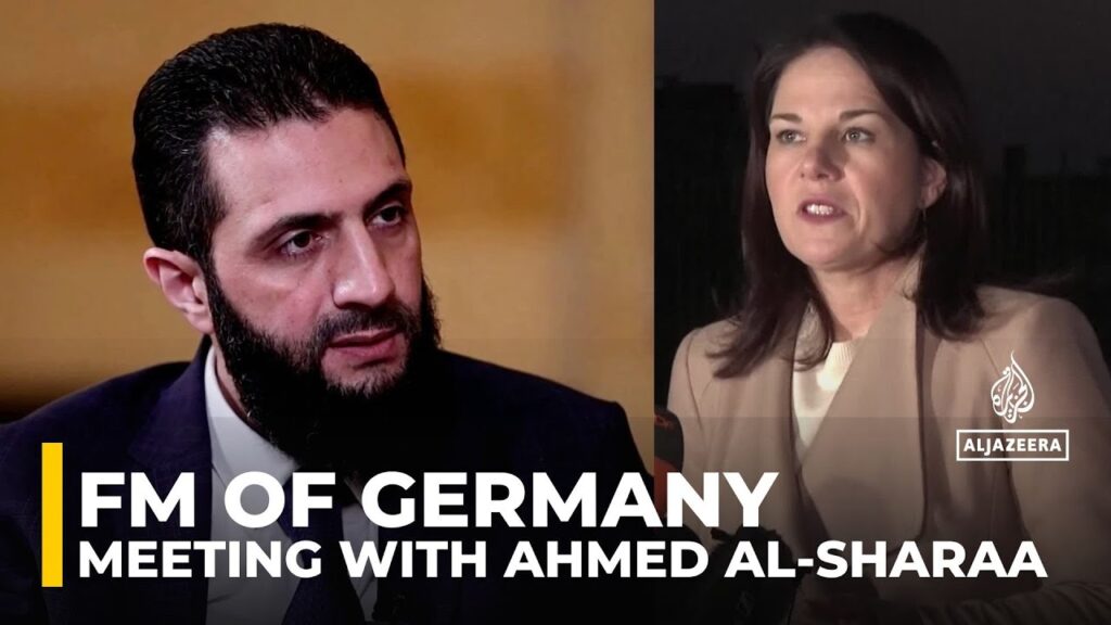 French and German envoys in Syria: Foreign ministers hold talks with new administration