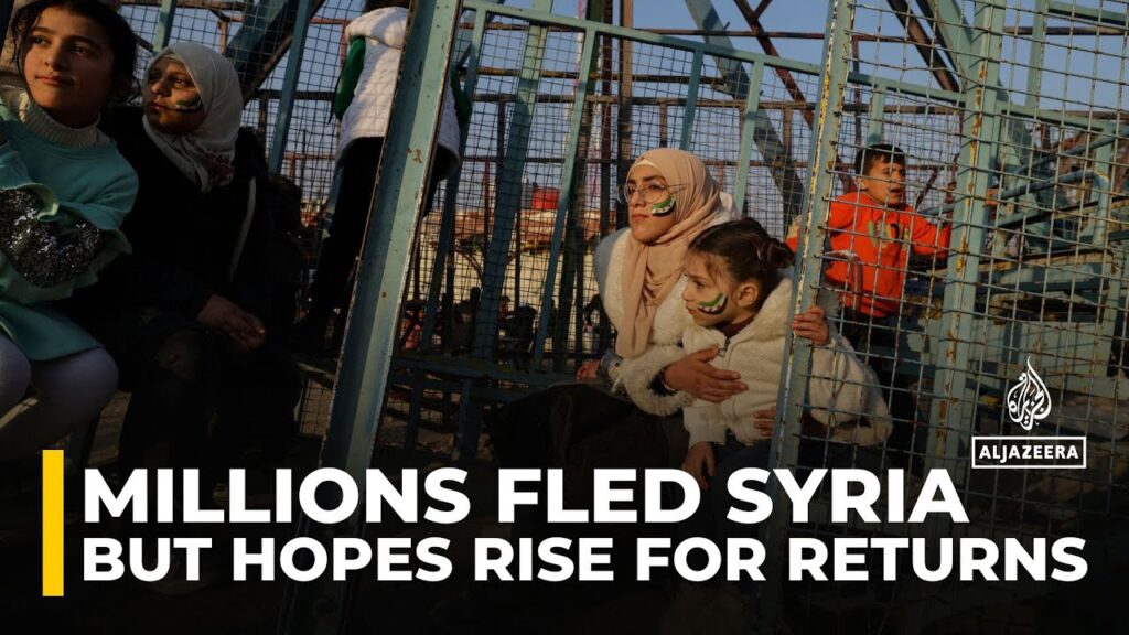 Millions fled Syria since the 2011 war, but hopes rise for returns after Assad’s fall