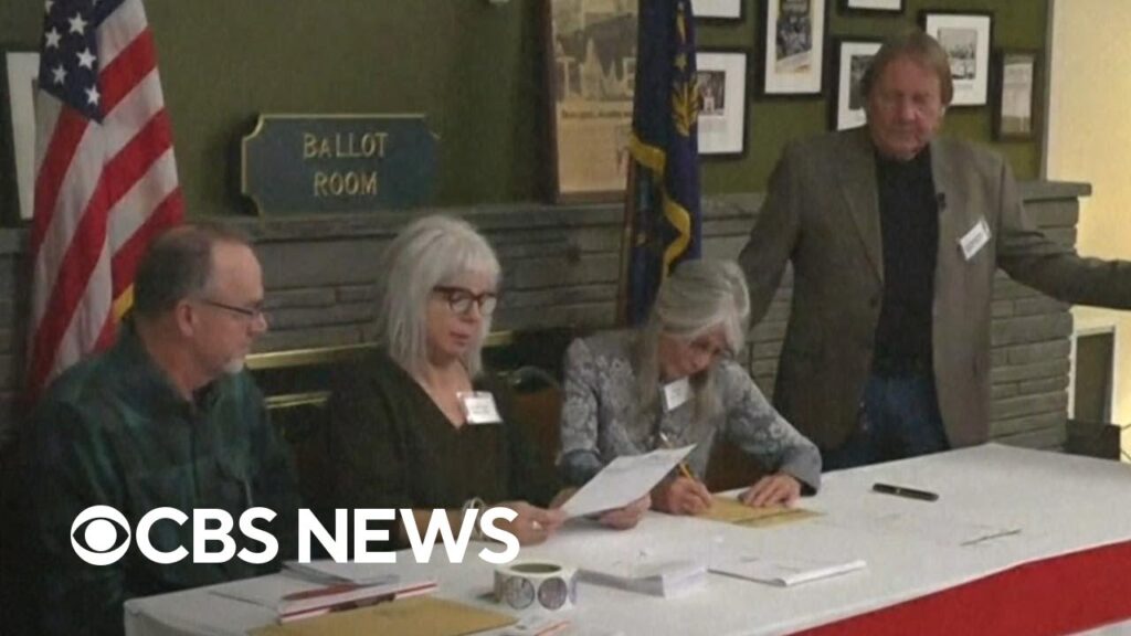 Midnight vote in Dixville Notch, New Hampshire, split 3-3 between Harris and Trump