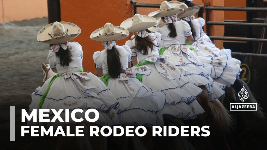 Female rodeo riders gain global popularity in Mexico’s traditional sport