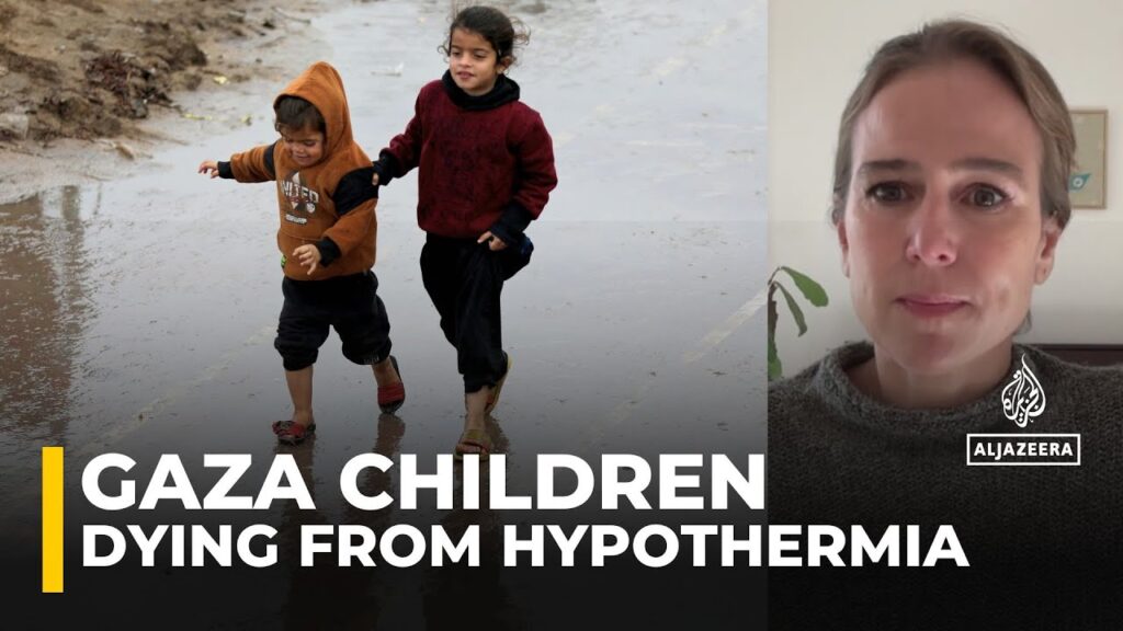 What is hypothermia and why is it killing Gaza’s children? | Analysis