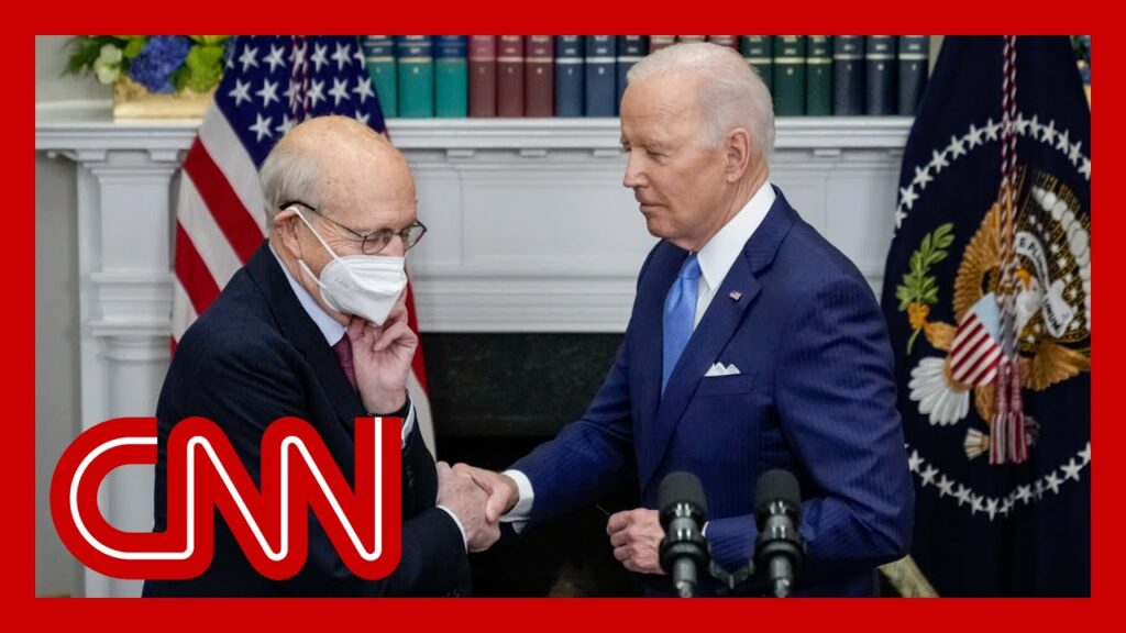 Justice Breyer announces retirement at the White House