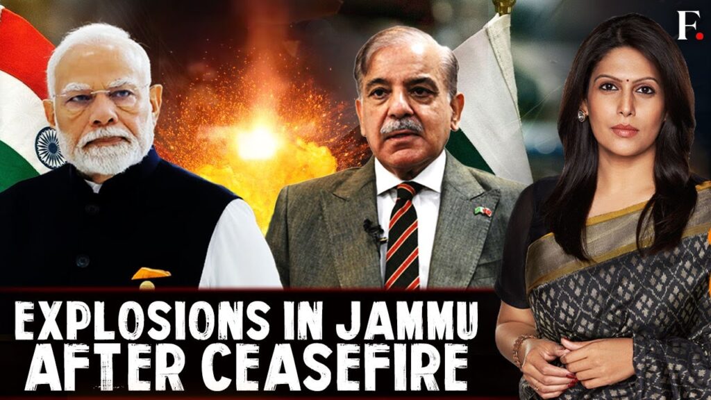 Explosions Heard in Jammu Hours after India-Pakistan Ceasefire Agreement | Vantage with Palki Sharma