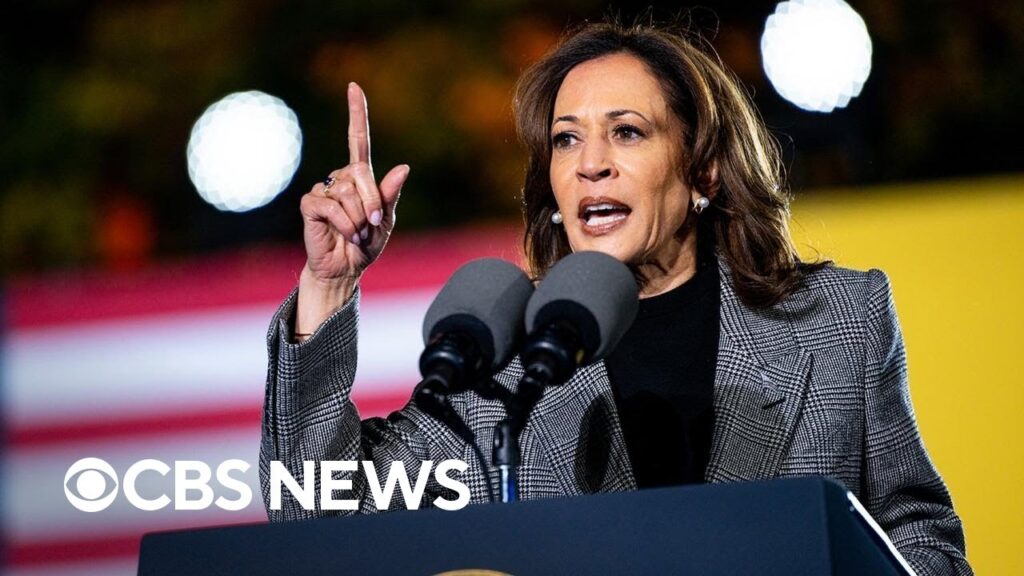 Kamala Harris blanketing Pennsylvania on eve of Election Day