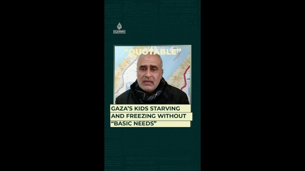 International community has left Gaza’s children to freeze and starve