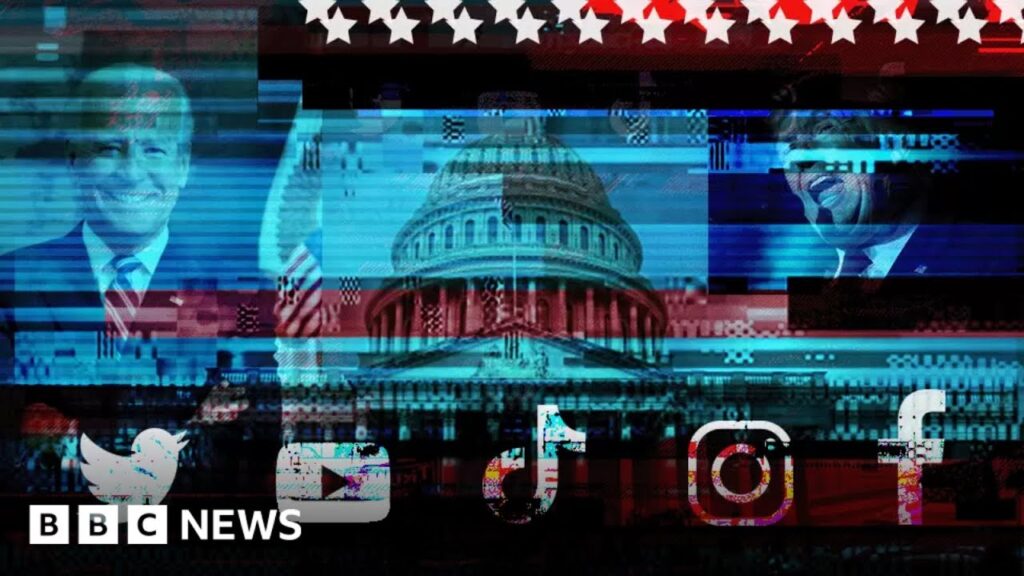 What are US voters being shown on social media about the midterm elections? – BBC News