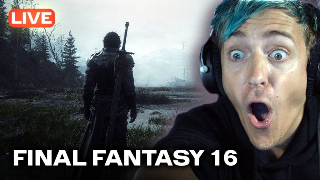 Streaming Final Fantasy 16 for the First time  – Live