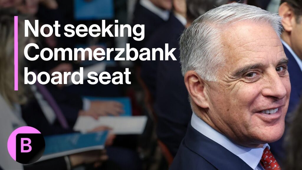 Orcel Says UniCredit Won’t Seek Commerzbank Board Seat