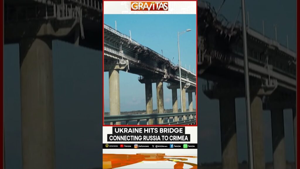 Russia-Ukraine War: Zelensky Targets Putin’s Bridge In Crimea With Underwater Bombs | GRAVITAS