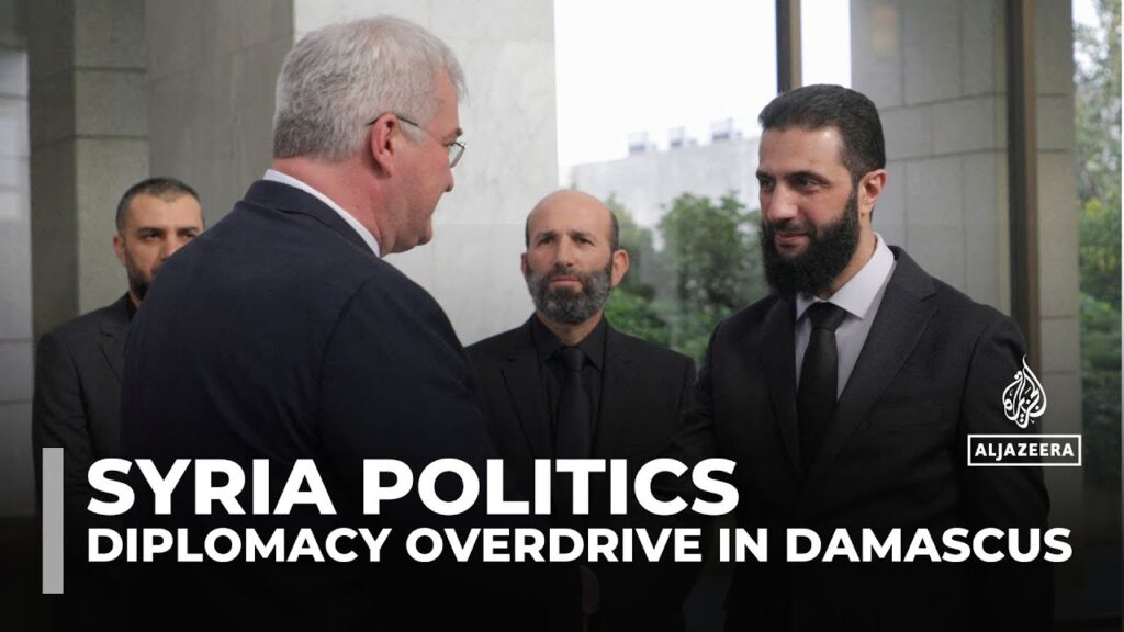 Ukrainian and Arab delegations held high-level talks with Syria’s new government