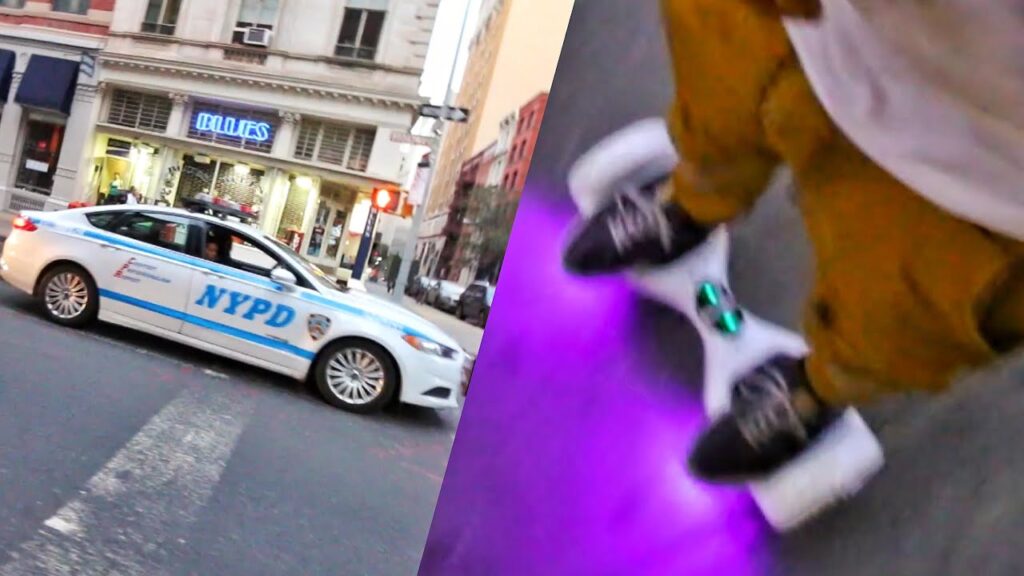 NYPD on Hoverboards?