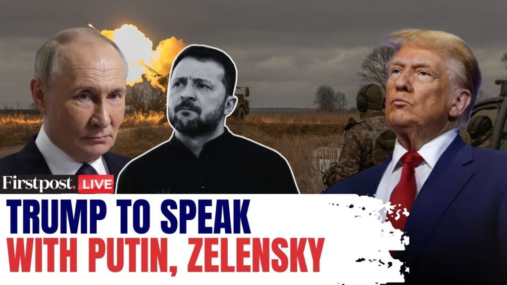 LIVE: Trump Shares Update on Russia-Ukraine Ceasefire Talks as Putin Ramps Up Strikes on Ukraine