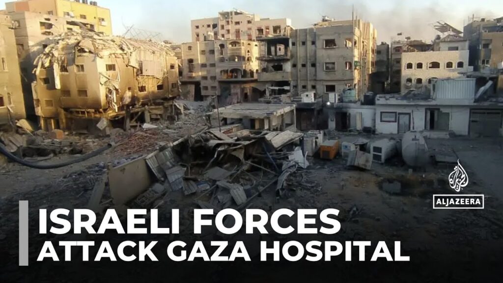 Israeli forces attack Gaza hospital: Medical sources say five health workers were killed