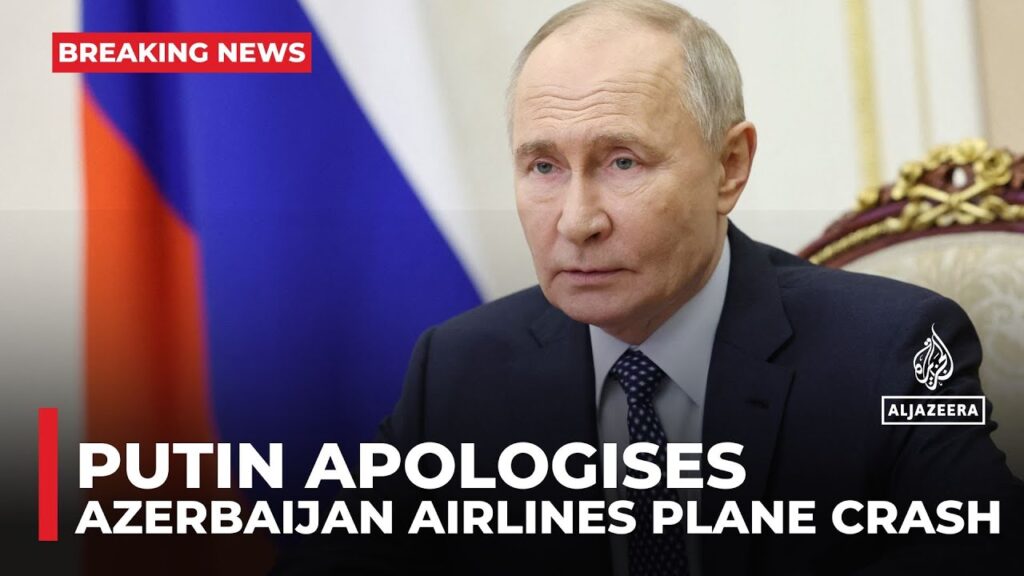 Putin apologises to Aliyev over ‘tragic incident’ with Azerbaijan Airlines plane crash
