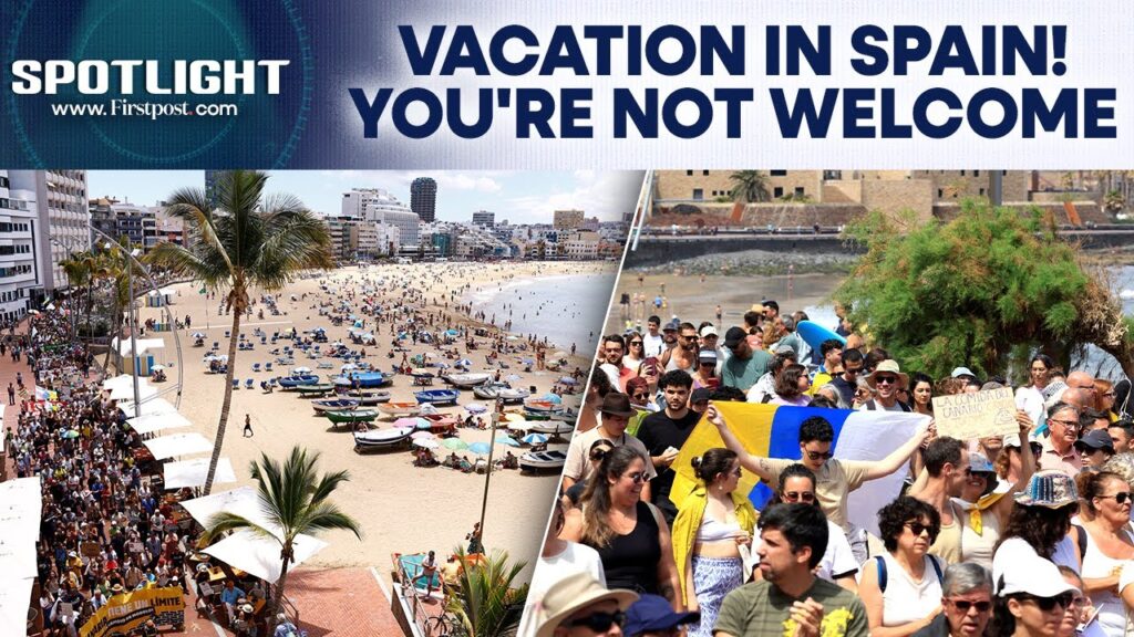 Spain: Canary Islands Residents Protest Against Mass Tourism, Call for Limits | Spotlight | N18G