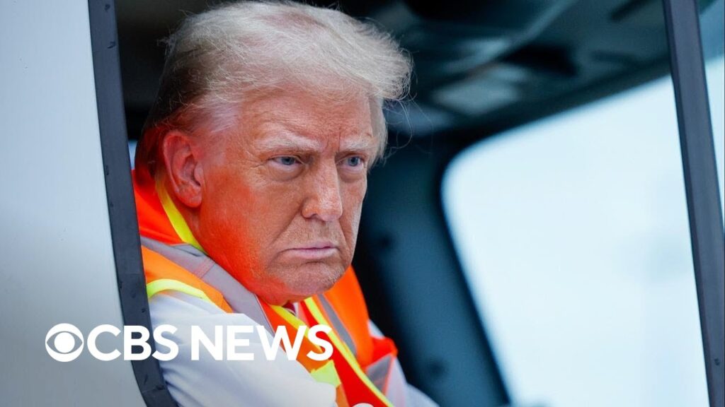 Could Trump’s garbage truck stunt appeal to undecided voters?