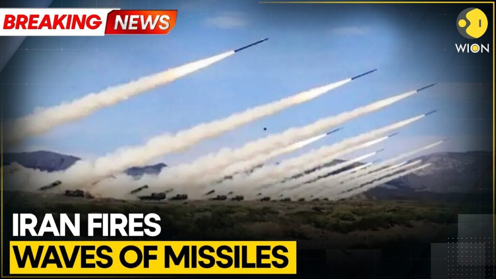 BREAKING | Israel-Iran War: Iranian Missiles Light Up Israeli Skies | World News | WION