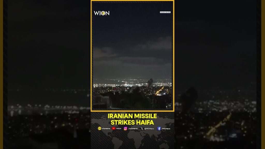 Israel-Iran War: Haifa Hit On Third Consecutive Night | Israel-Iran War | WION Shorts