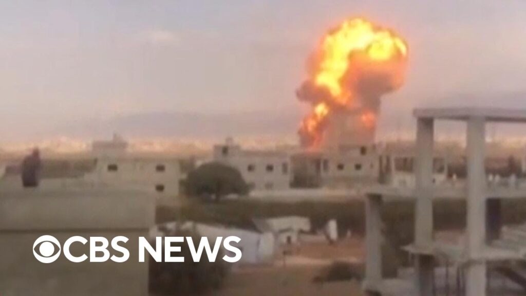 Israeli strikes pound Lebanon’s Baalbek as new Hezbollah leader gives speech