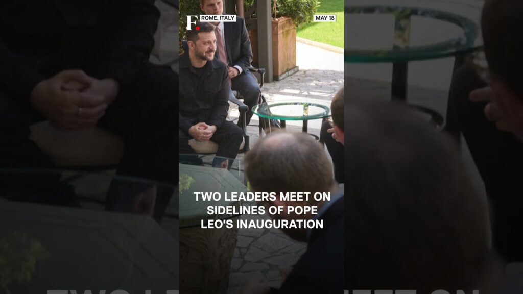 Zelensky Meets Vance in Rome For First Time Since Oval Office Clash | Subscribe to Firstpost | N18G