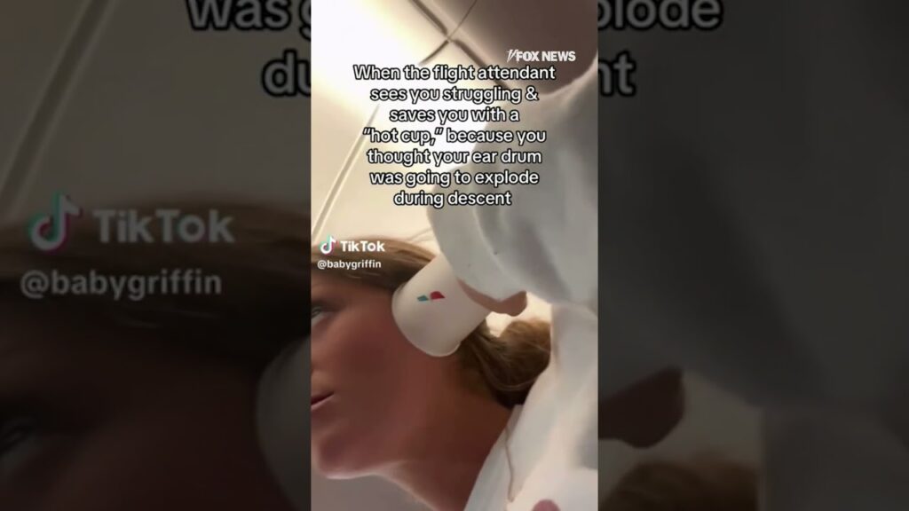 Flight crew’s “airplane ear” hack goes viral after TikToker shares useful tip