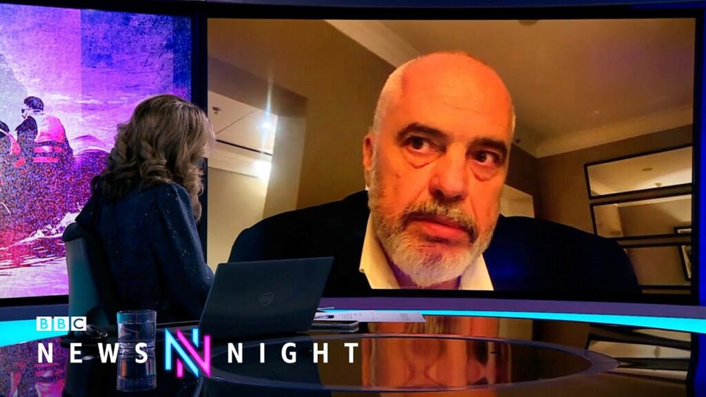 Albanian PM Edi Rama hits out at UK govt for ‘fuelling xenophobia’ towards migrants – BBC Newsnight