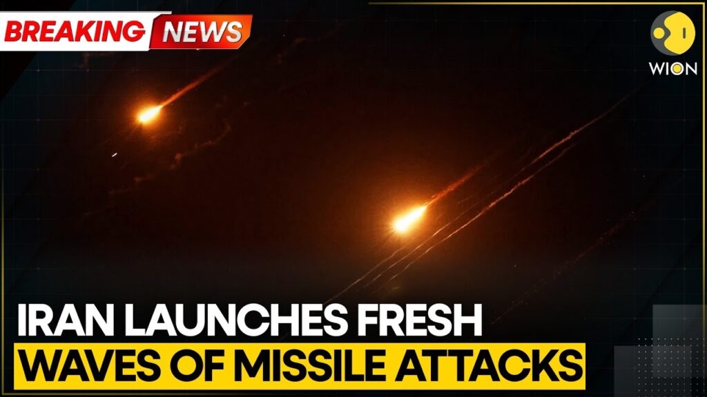 BREAKING: Iran Fires Missiles As Israel Targets Tehran | Israel-Iran Tensions | WION