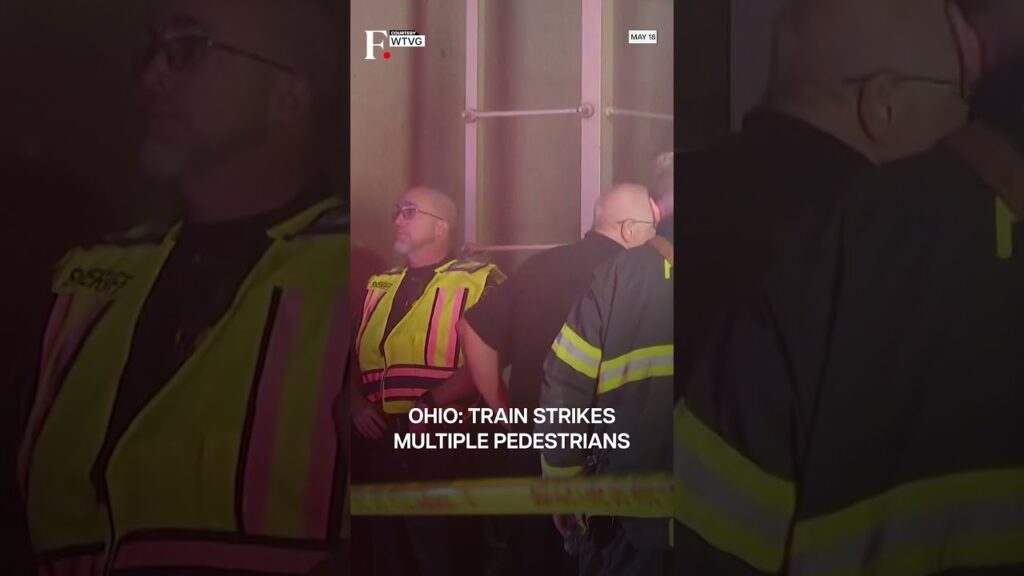 US: Train Strikes Pedestrians in Ohio, Kills Two | Subscribe to Firstpost | N18G
