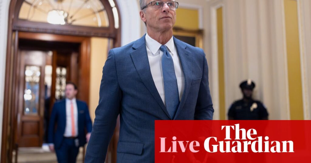Senate holds vote marathon on amendments to Trump’s ‘one big beautiful bill’ – US politics live | US news
