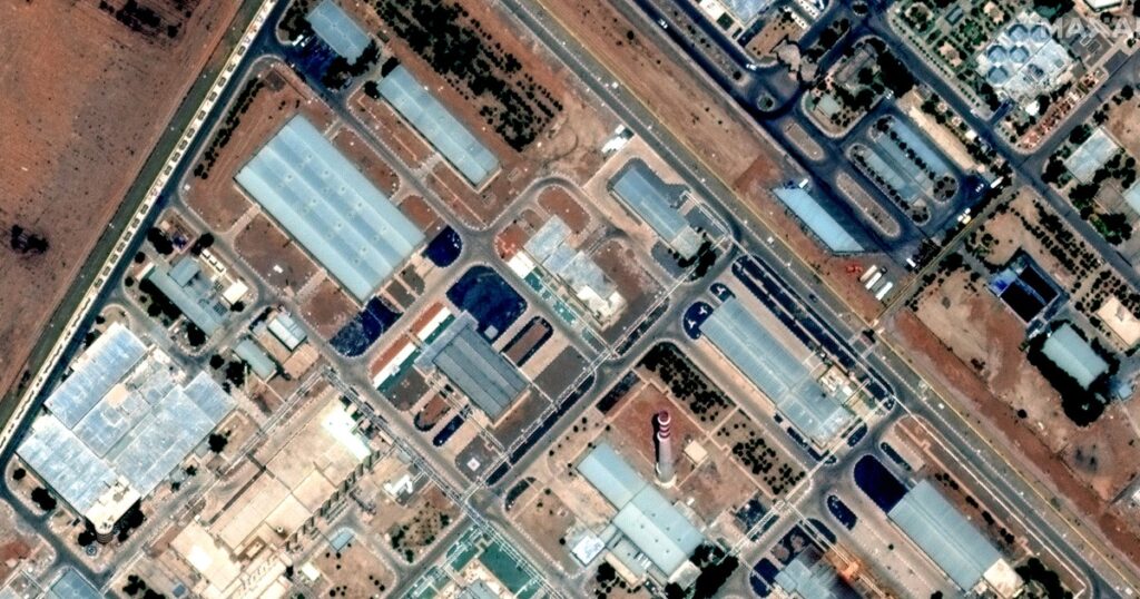 U.S. strikes Iranian nuclear sites, Trump says