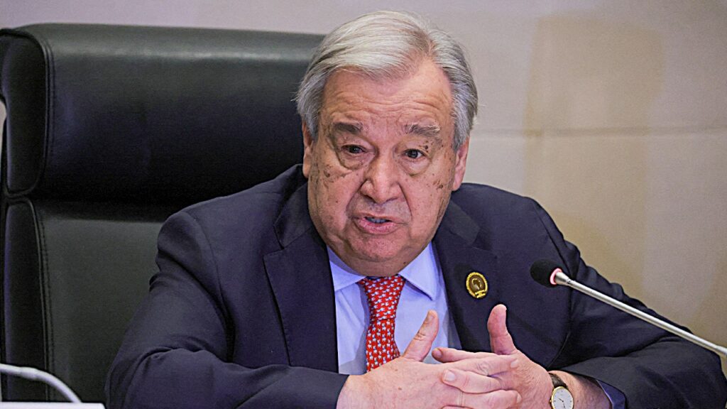 UN chief Guterres praises Trump after Israel-Iran ceasefire announcement
