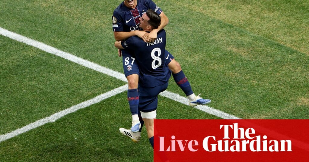 Paris Saint-Germain v Inter Miami: Club World Cup, last 16 – live | Club World Cup 2025
