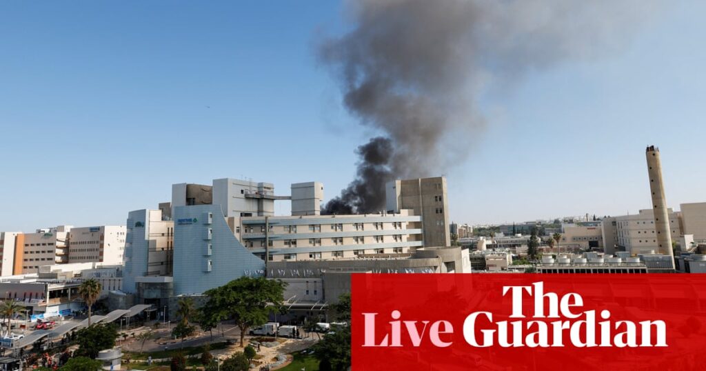 Israel-Iran conflict live: Israeli minister says Khamenei ‘can no longer be allowed to exist’ after hospital strike | Iran