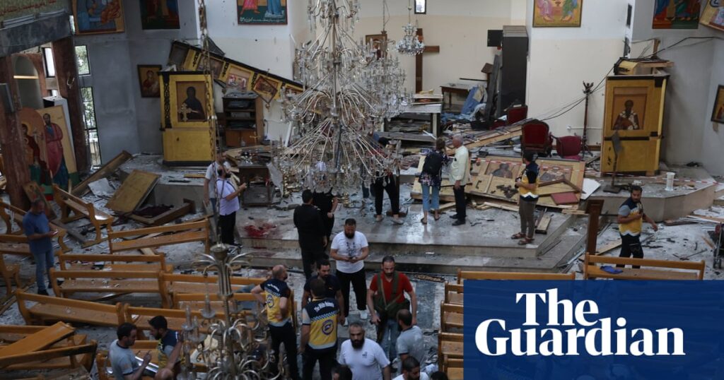 Islamic State suicide bombing in Damascus church kills 20 and injures 52 | Syria
