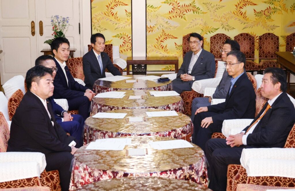 Japan delays decision on reviewing political donations