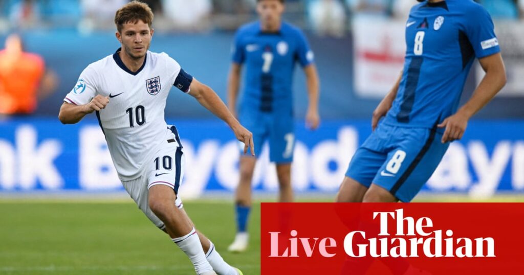 England v Slovenia: European Under-21 Championship – live | England Under-21s