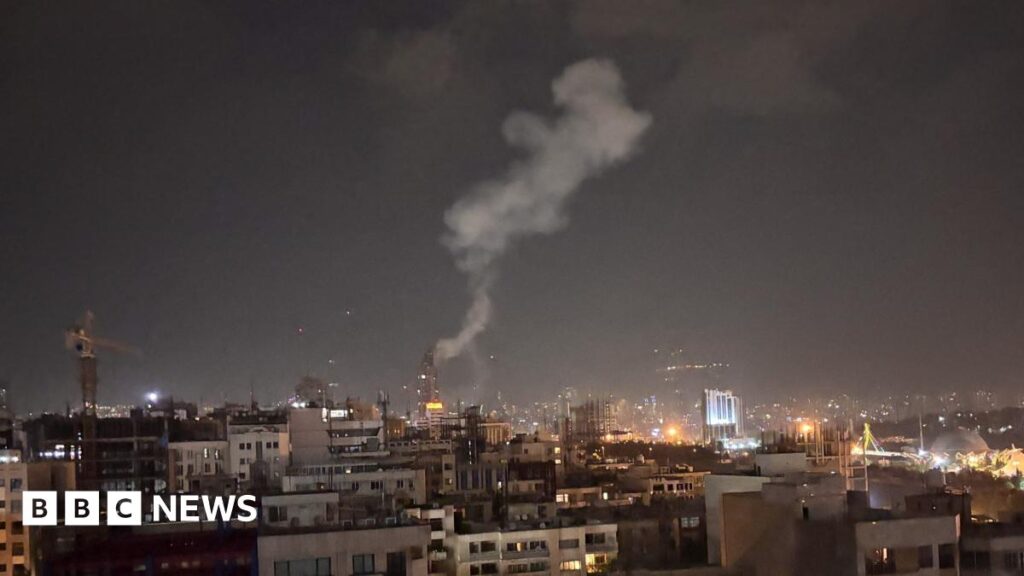 Israel targets Iran’s nuclear sites and military commanders in major attack – follow live
