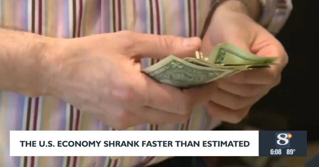 The U.S. Economy Shrank Faster Than Estimated | News