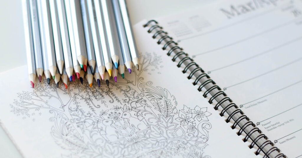 At First, Coloring Books Were Meant for Adults—Not Children