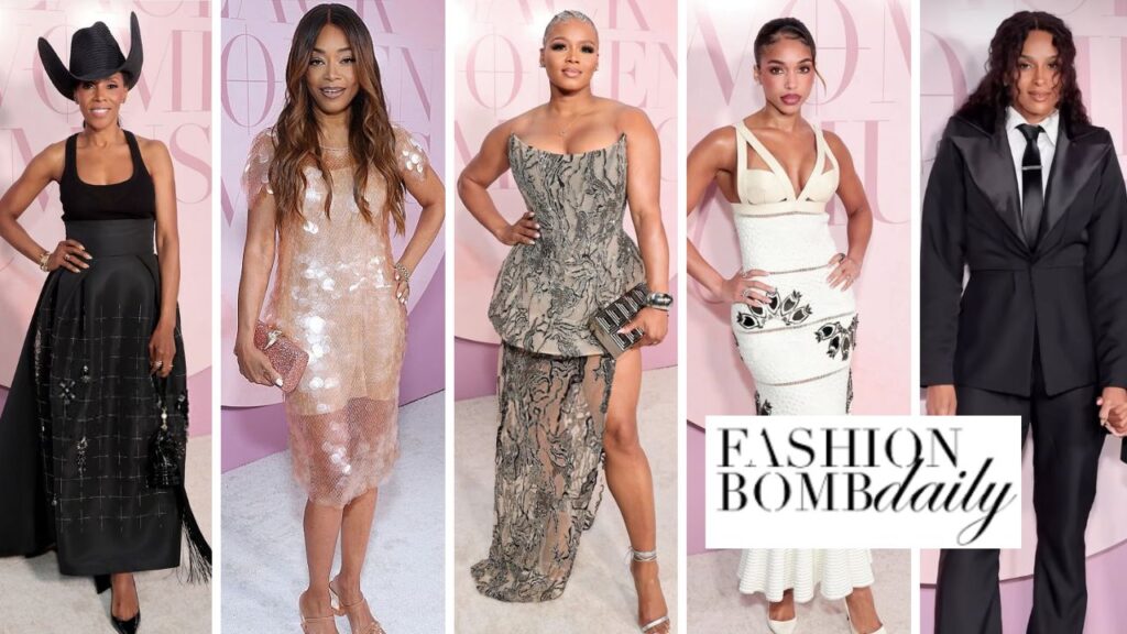 On the Scene at the Black Women in Music Dinner: Connie Orlando in Peach Sequined Givenchy, Lori Harvey in White Alexander McQueen, Claire Sulmers in Silver Christian Siriano + More!
